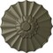 Ekena Millwork Shakuras Ceiling Medallion (Fits Canopies up to 1 3/8"), Hand-Painted Painted Turtle, 9"OD x 1 3/8"P CM09SHPTF - alternate 1